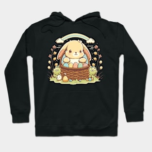 Cute Easter Bunny Easter Egg Men Women Kids Hoodie